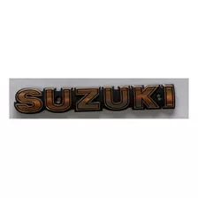 Par Emblema Do Tanque Suzuki Intruder 125 Metal Com Parafuso