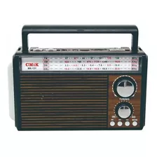 Radio Cmik Mk131 Am Fm Pila Corriente Retro Universo Binario