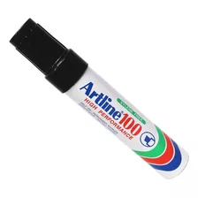 Marcador Jumbo Permanente Negro Artline Extra Grueso Cincel