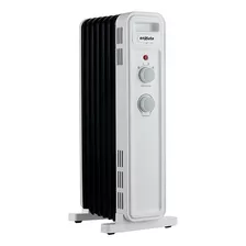 Radiador De Aceite Enxuta 7 Elementos 1500 W Termostato Amv Color Blanco