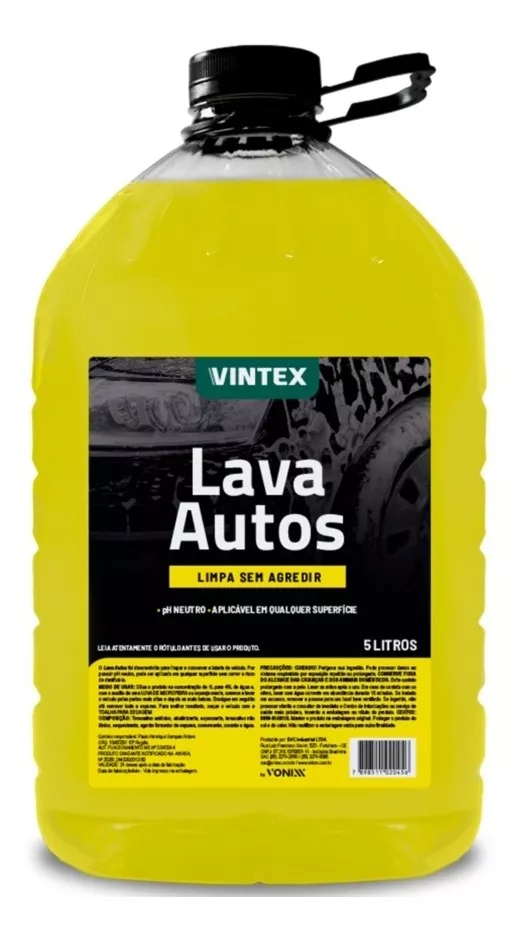 Shampoo Automotivo Brilho Protege Lava Autos 5l Vonixx