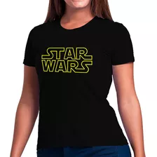 Camiseta Luke Darth Vader Logo Clássico Star Wars 