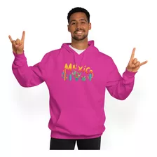 Sudadera Corazón México Septiembre Mex Hombre Y Mujer