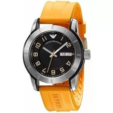 Reloj Emporio Armani Ar5872 Acero / Caucho Con Detalle 44mm