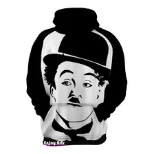 Blusa Moletom Moleton Masculino Feminino Charles Chaplin 4