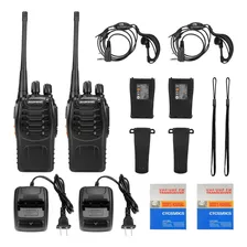 2pcs Radios Walkie Talkie Baofeng-888s Wolki Talkie Portatil