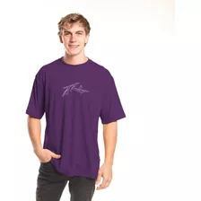 Remera Rusty Soaker Tee Oversized Purpura