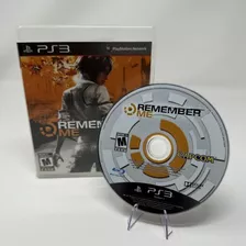 Remember Me Juego Ps3 Original Completo Fisico