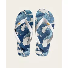 Chinelo Masc Wave 382- Azul 9006