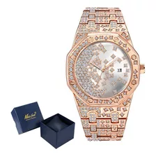 Reloj De Cuarzo Missfox Para Hombre Con Forma De Diamante Y