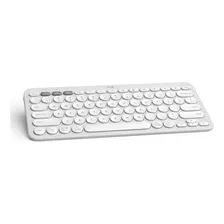 Teclado Logitech K380 Pebble Keys 2 Branco Sem Fio