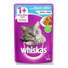 Sachet Whiskas Atún 12 Unid. Snack Para Gatos.