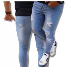 Calça Jeans Masculina Skinny Com Elastano Slim Super Oferta