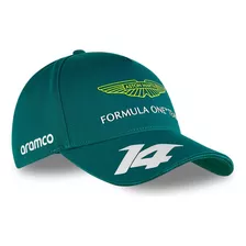 Gorra Aston Martin F1 Fernando Alonso 2023 Boss - Verde 