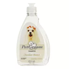 Shampoo Pet Chocolate Branco Antialergico 500ml Petgroom