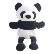 Títere Marioneta Oso Panda Felpa Suave 30 Cm