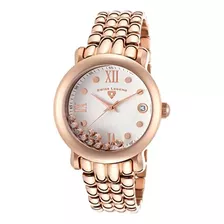 Reloj Analógico Swiss Legend Rg-22 Con Diamantes Para Mujer