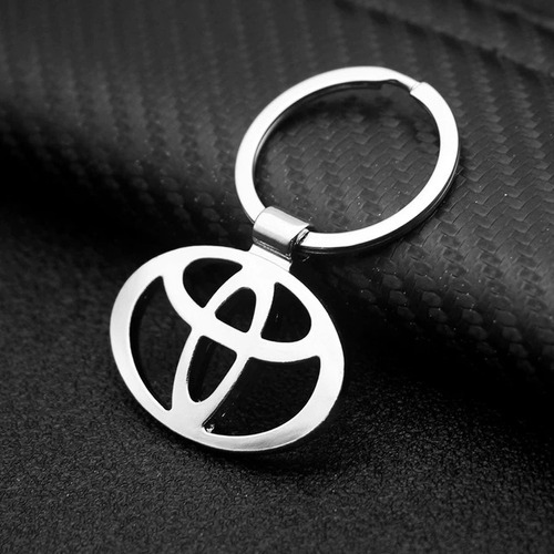 Llavero Emblema Toyota Logo Metal 3d Foto 2
