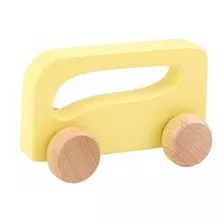 Ônibus De Madeira Coleção Carrinhos - Tooky Toy