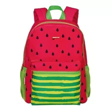 Mochila Infantil Escolar Menina Estampada Melancia Costas G