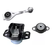 Kit X3 Soporte Pata Motor Renault Kangoo F8q 1.9 Desde 2003