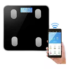 Balança Digital Corporal Smart Inteligente App Bluetooth Cor Preto 3v