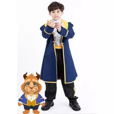 Fantasia Príncipe Infantil - Cosplay Bela E A Fera