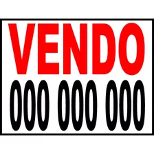 Vendo- Alquilo Cartel En Cartonplast 3mm 50x100 Cm + Vinilo