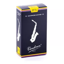 Cañas Para Saxo Alto Vandoren 2 ½ Sr2125 (10 Unidades)