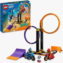 Lego City 60360 Acrobacias Com Aneis Giratorios 117 Pcs