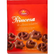 Biscoito De Chocolate Sortidos Princesa 200g