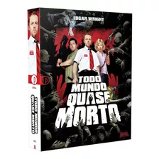 Bluray Todo Mundo Quase Morto Cards Poster Livreto - Lacrado