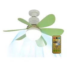 Luz De Ventilador Pequeña E27 Con Control Remoto Ultrasilenc