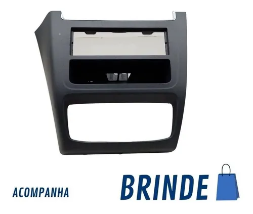 Moldura Acabamento Painel Central Volkswagen Fox 1.0 2014 2