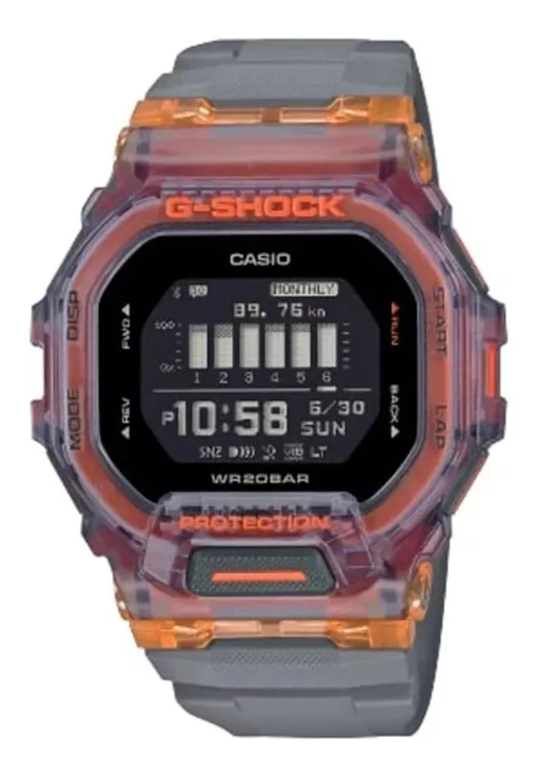 Reloj Casio G Shock G-squad Vital Bright Serie Gbd 200sm-1a5