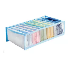 Colmeia Organizadora Para Panos De Prato 11 Nichos 10x40x25 Cor Azul