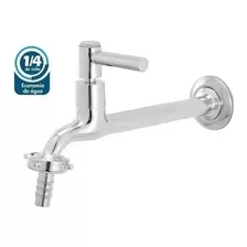 Torneira 1/4 De Volta Metal Com Bico Inox Luxo