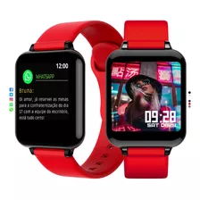 Relógio Smartwatch B57 Para Homens E Mulheres - Android Ios