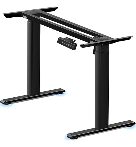 Mesa Elevatória Elétrica Com Pernas Ajustáveis Em Altura Preto