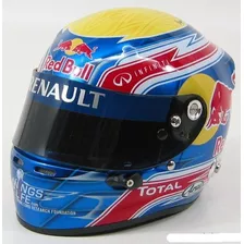 Casco F-1 Mark Webber Escala 1:5 Spark