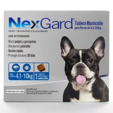 Antipulgas Antigarrapas Nexgard 4-10 Kg Caja X3