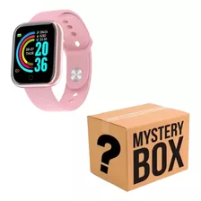 Smartwatch Reloj Inteligente D20 Rosa + Caja Misteriosa X1u