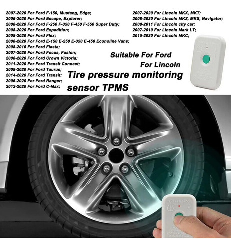 Transmisor De Activacin Tpms Training Para Mercury Mariner Foto 5