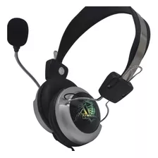 Fone De Ouvido Over-ear Gamer Com Microfone Luz Led Rgb