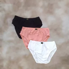  5 Peças Cueca Algodão Infantil Lisa Atacado