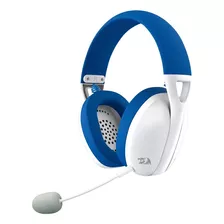 Audifono Gamer Redragon Ire Pro Wireless Blue H848b Color Azul