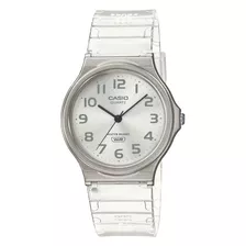 Reloj Casio Mq-24s - Transparente - Diám. 34.9mm - Impacto