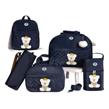 Kit Bolsa De Maternidade Urso Ursinho Príncipe