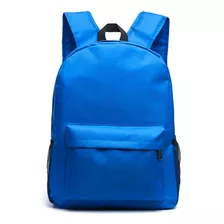 Mochila Gde Bolsillo Anti Robo En Espalda Tela Fuerte Imperm