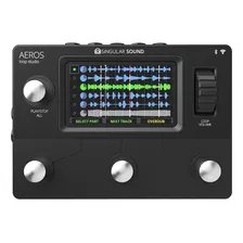 Aeros Loop Studio - 6 Pistas, Pedal Looper Estéreo Con Panta